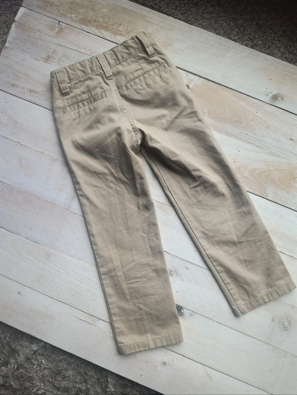 Old Navy Boys Straight Leg Khaki Dress Pants Size 6 Slim